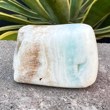 Load image into Gallery viewer, Caribbean Calcite Freeform Crystal Rock Blue Crystal
