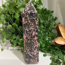 Load image into Gallery viewer, Rhodonite Crystal Tower Point Generator
