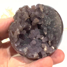 Load image into Gallery viewer, Grape Agate Crystal sphere Crystal Ball Specimen Gift
