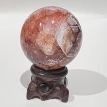 Load image into Gallery viewer, Fire Quartz Crystal Sphere Crystal Ball
