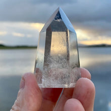 Load image into Gallery viewer, Chlorite Quartz Generator Tower Point Specimen
