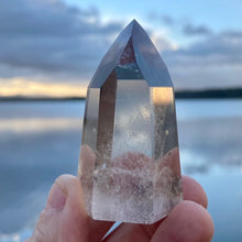 Load image into Gallery viewer, Chlorite Quartz Generator Tower Point Specimen

