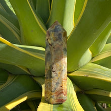 Load image into Gallery viewer, Crazy Lace Agate Tower Crystal
