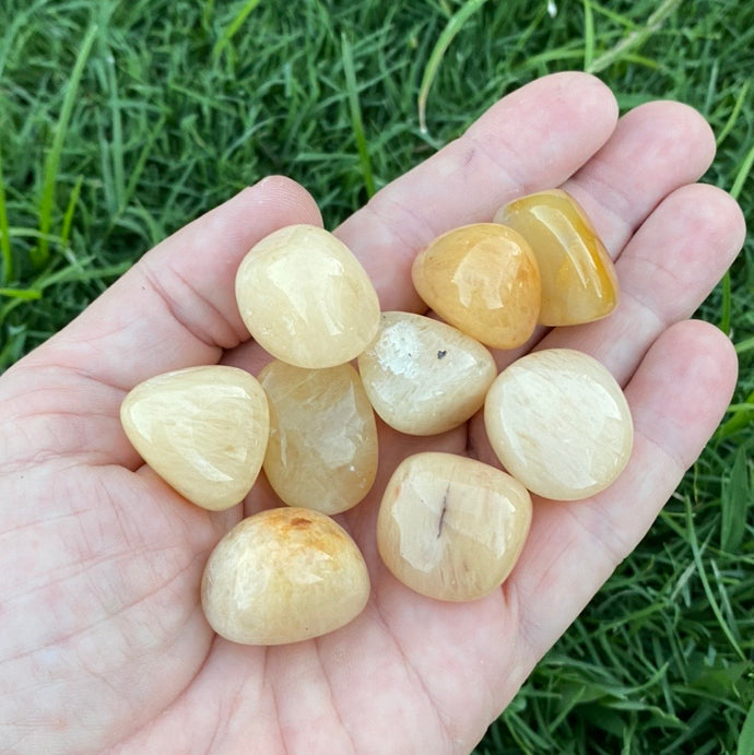 Yellow Aventurine Tumble / Tumbled Stone Crystal